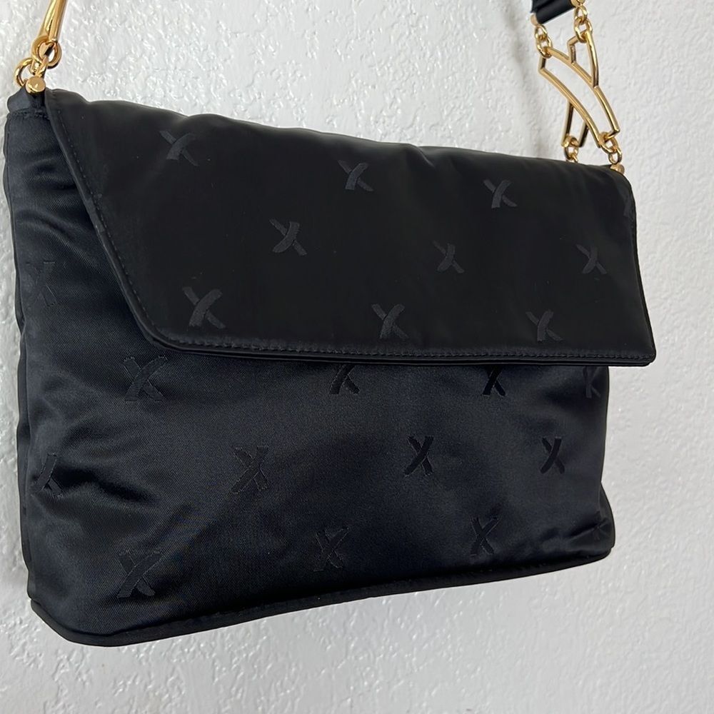 Vintage New By Paloma Picasso black nylon monogram - Picture 3 of 12